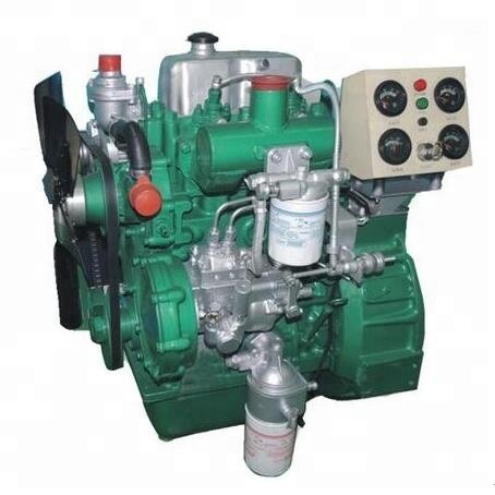 CCS Approved 18kw YC2105C Yuchai Two Cylinder Marine Diesel Engine for Boat / Ship